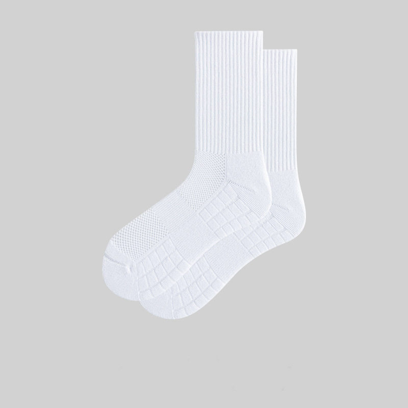 白い長筒メッシュタオル底