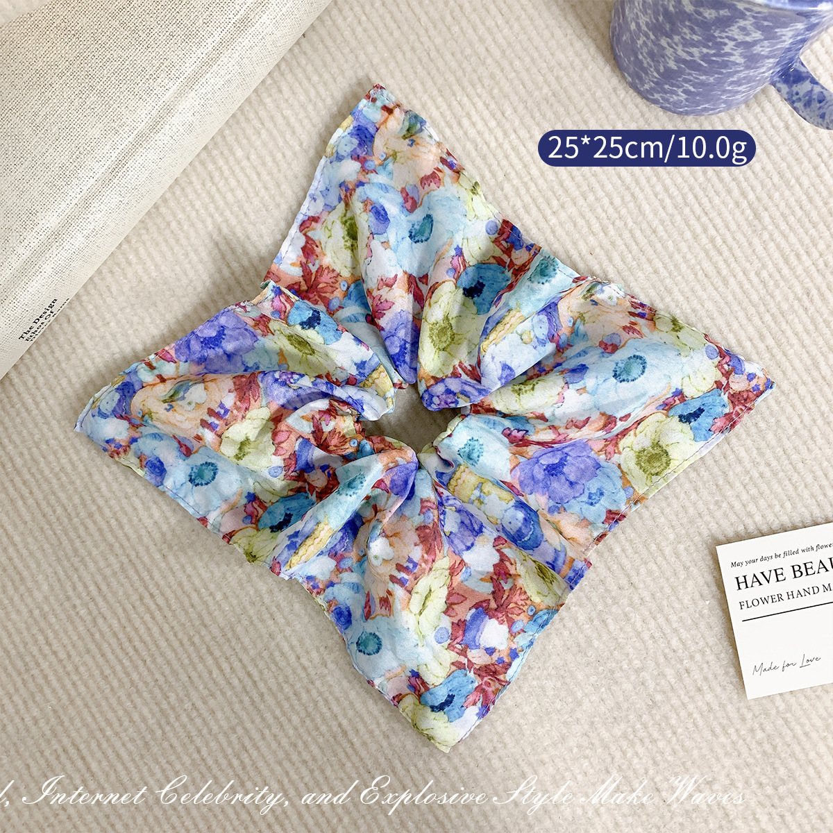 油絵の牧歌的な少女