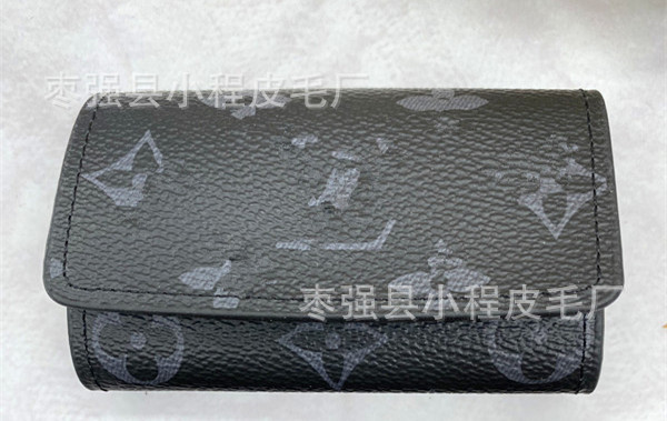 ブラックフラワーキーバッグ【ホームスタイル】