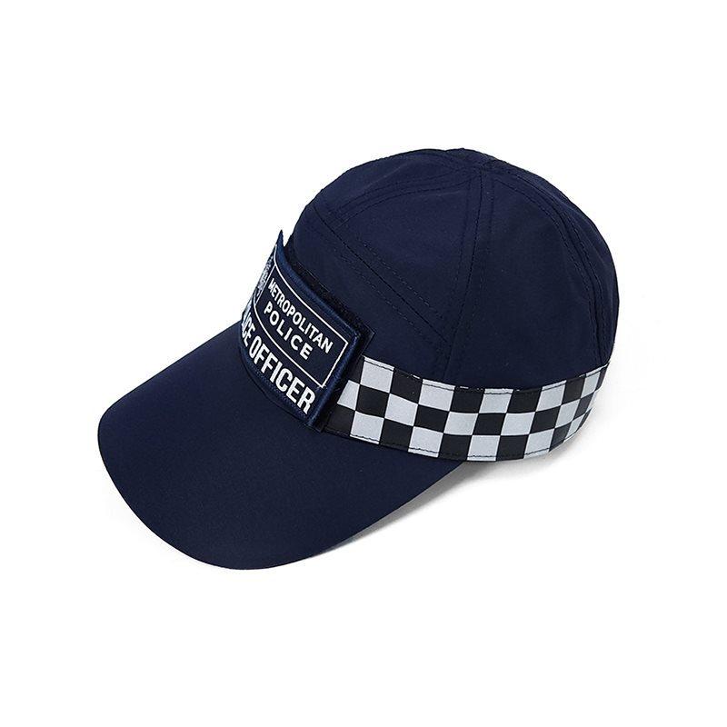 UKCAP3-METRO反射縞紺色