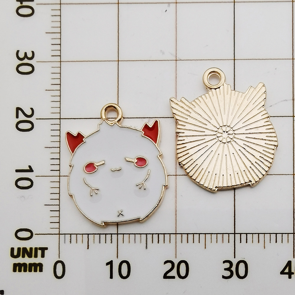 1 ホワイトオイル滴るハロウィンゴースト-1.7g-17*21mm-15389