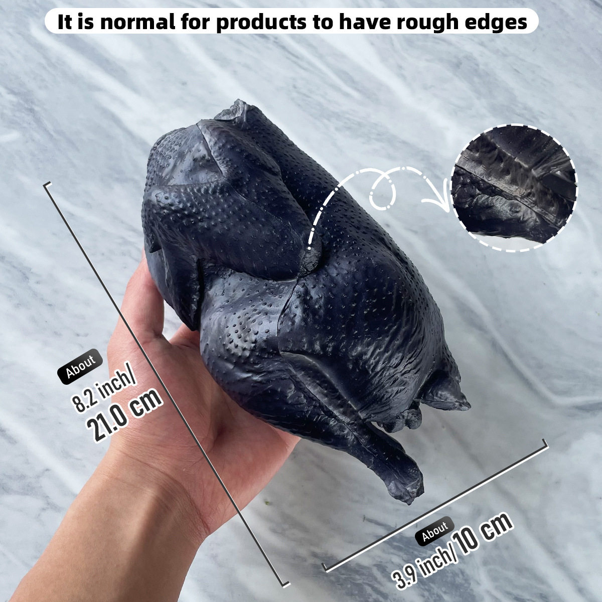 ブラックチキン - 頭なし