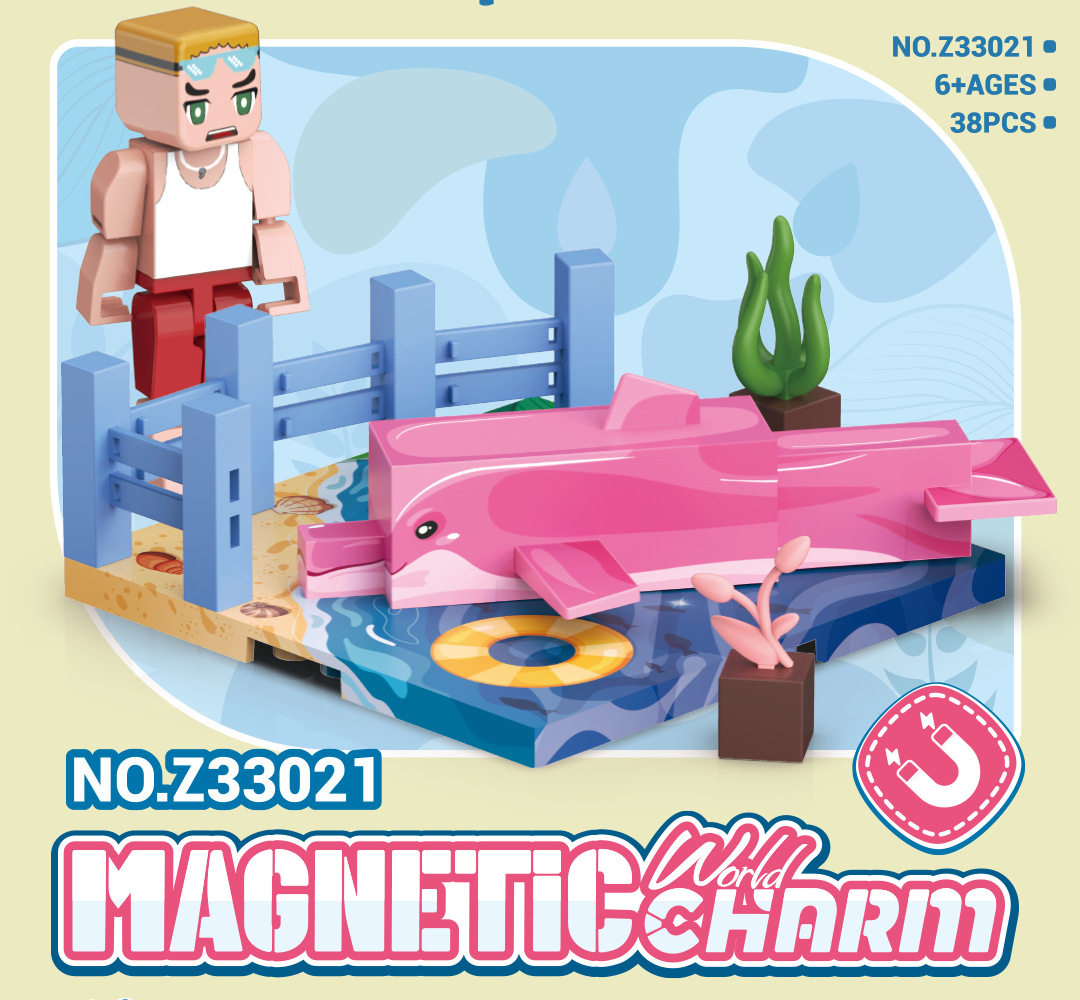 Z33021-夏光イルカの影