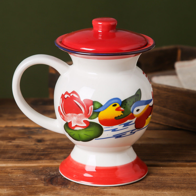 レッド【柄入り】