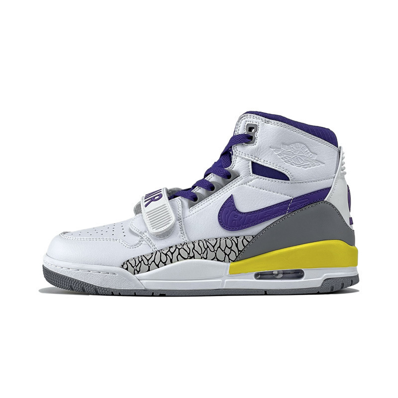 AJ312 ハイトップ レイカーズ パープル