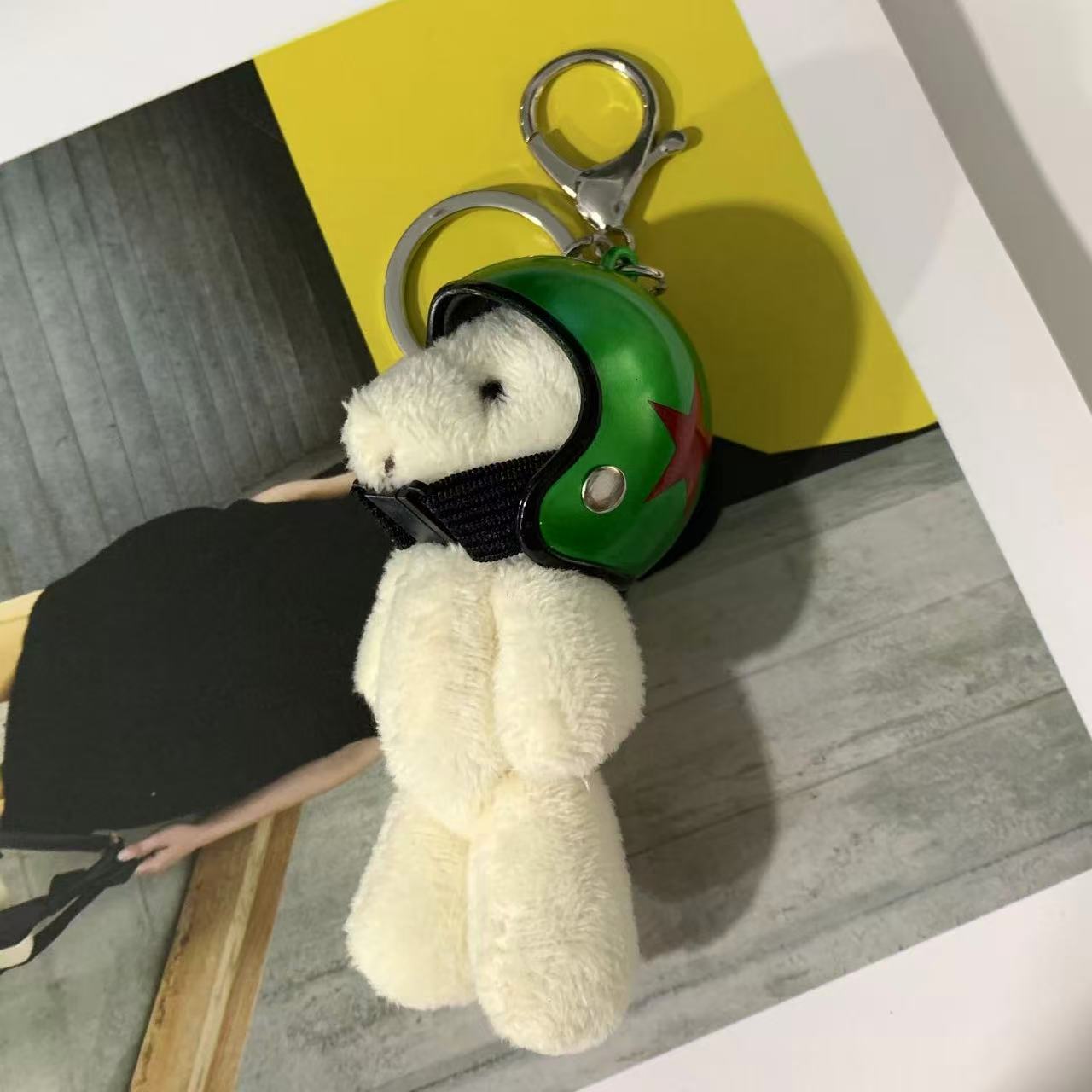 緑赤五芒星【バイク白熊】