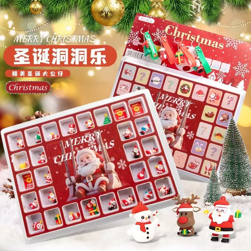 フルソフトラバー40穴クリスマス/レッドスタイル+ペンダント4個