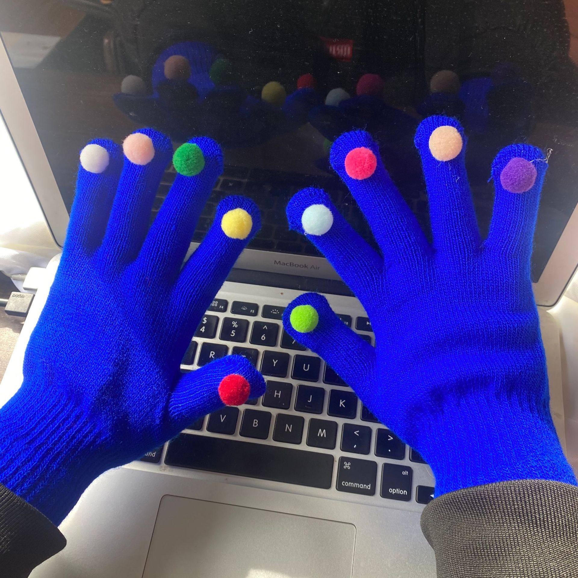 キャンディカラー ロイヤルブルー【毛玉ランダムカラー】