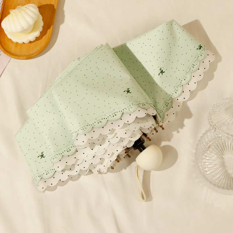 ライトグリーン（8本骨小レース50％オフ）