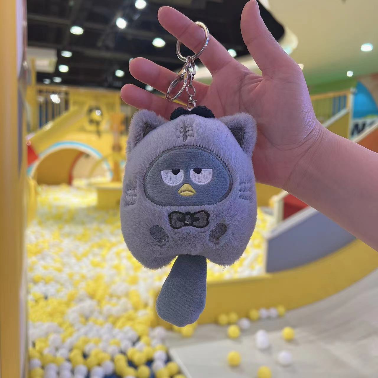 女装グレービッグテール+シルバーバックル