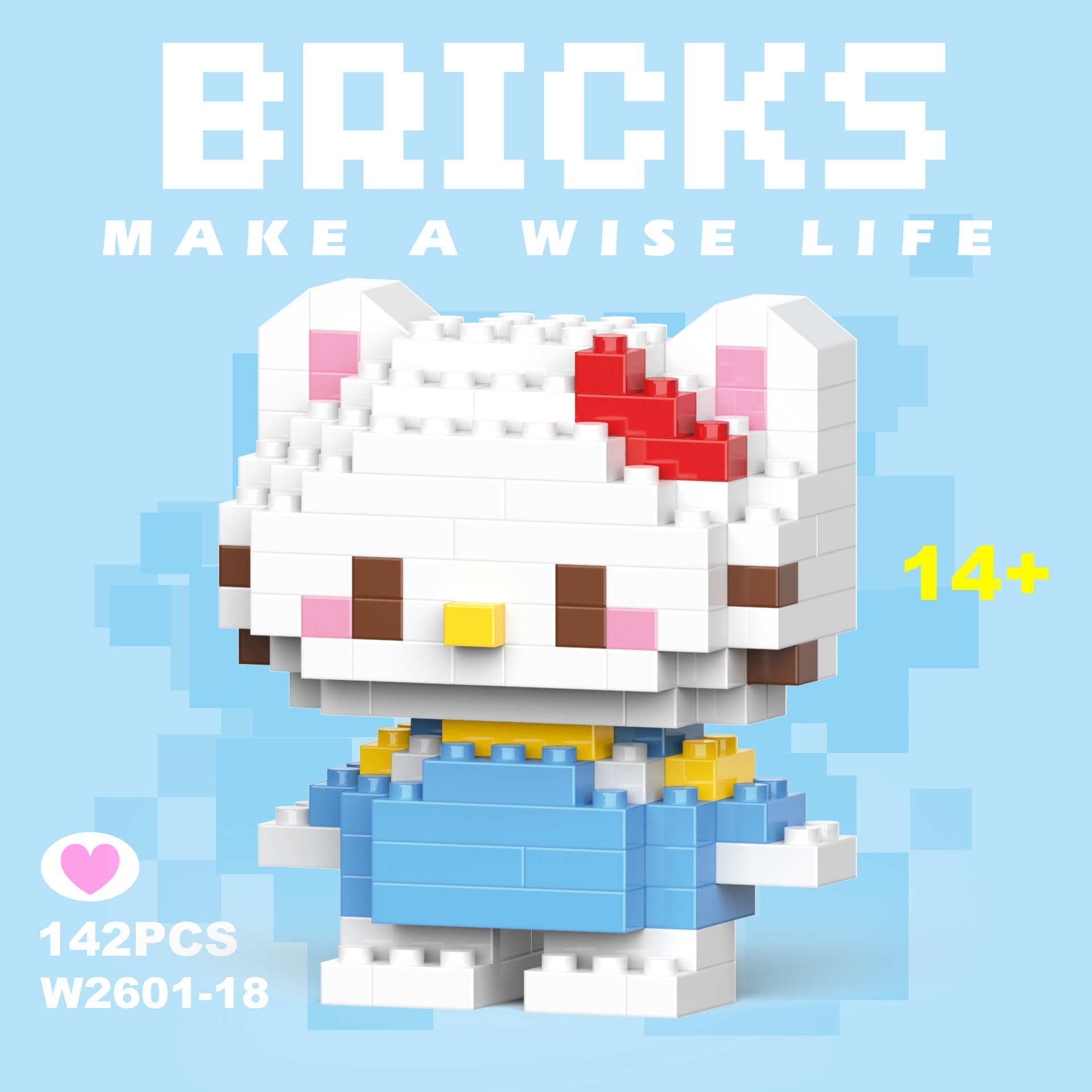 VV2601-18KTブルーキャット【カラーボックス】142pcs