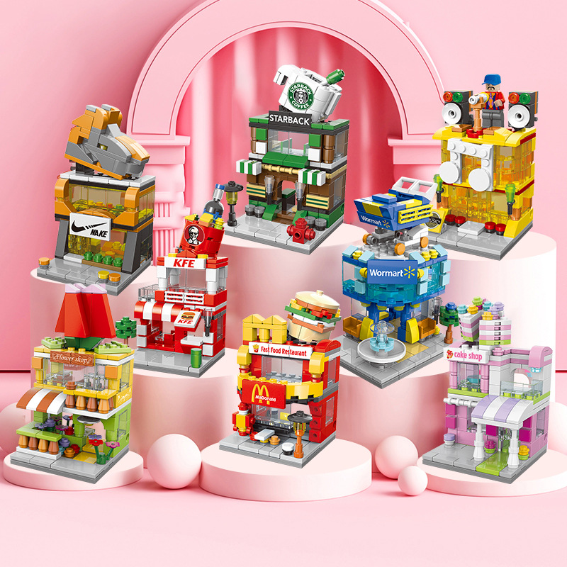 ミニ都市のストリートビュー