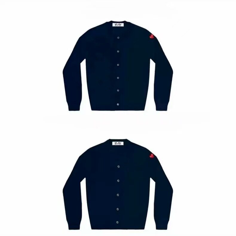 ネイビーブルーのアームミニレッドハート