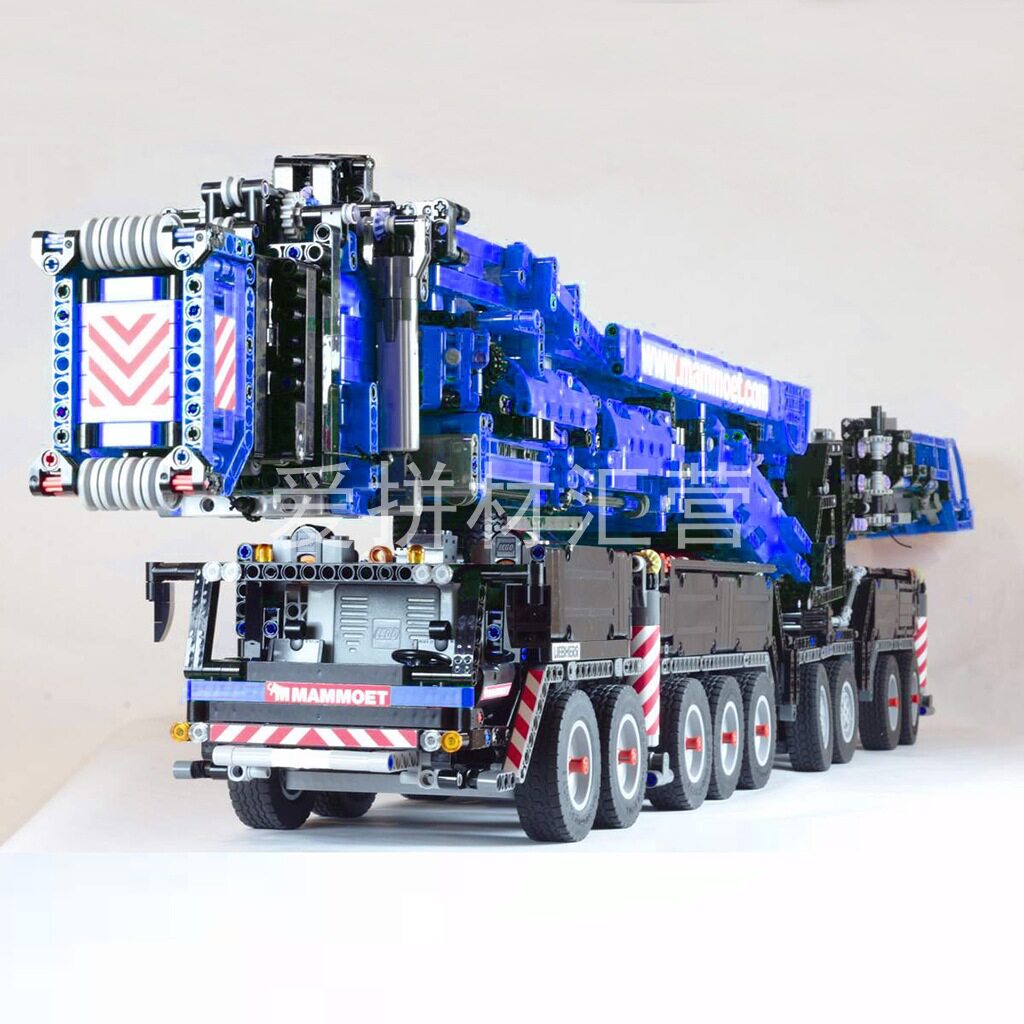 青い積み木バッグ