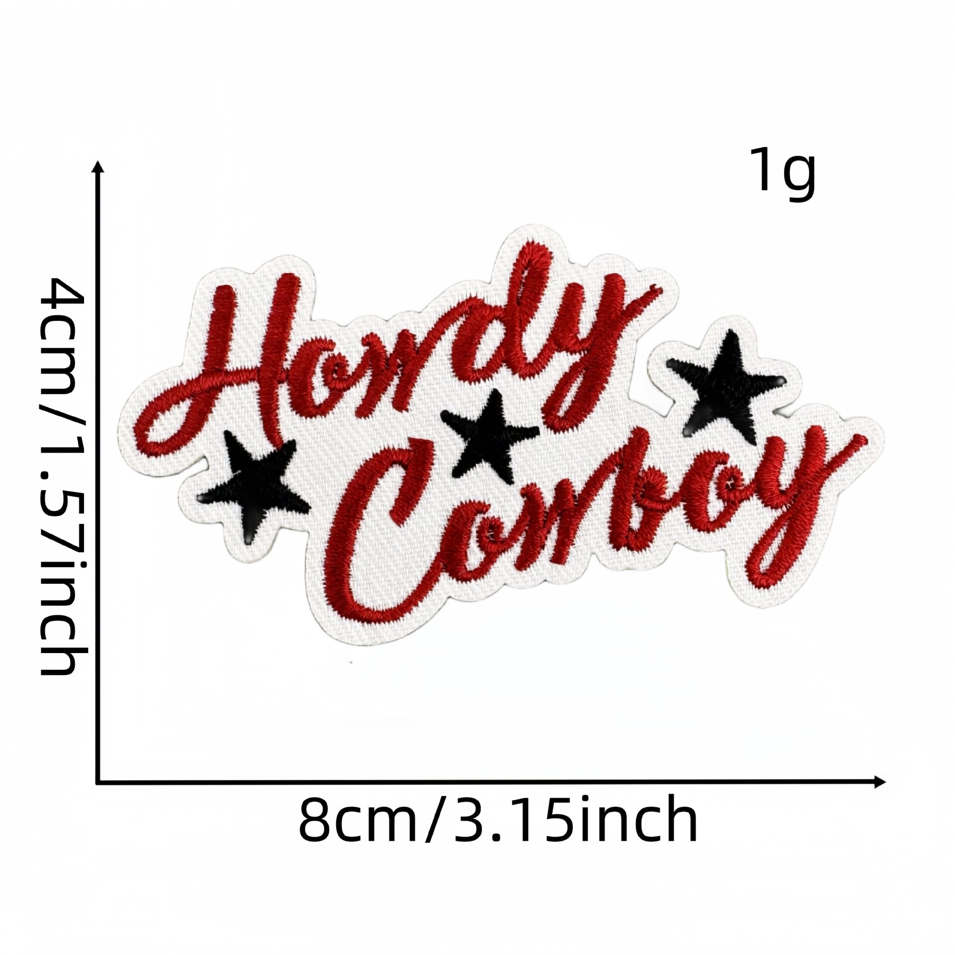 トレンドの英語布ステッカー9#