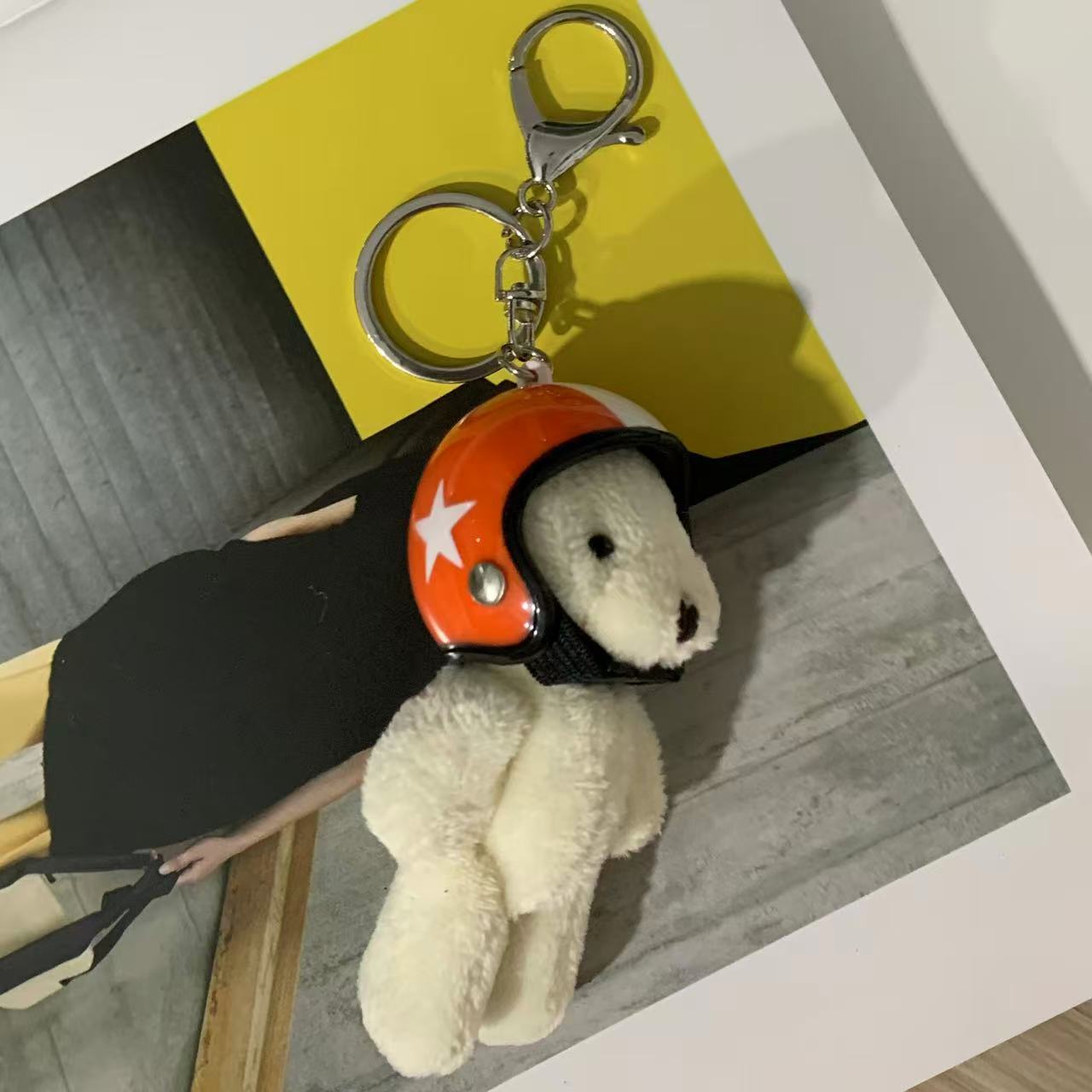 オレンジの五芒星【バイク白熊】