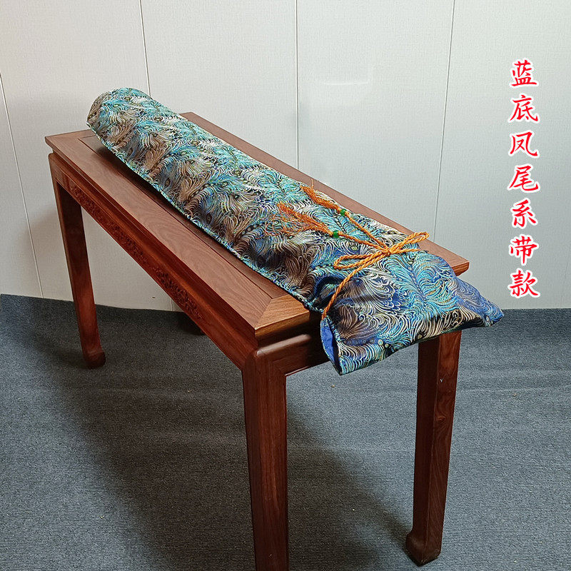 青底鳳尾ストラップ金 (壁にかけることができます)