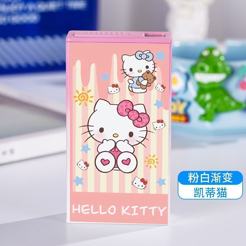 ピンクと白のハローキティ