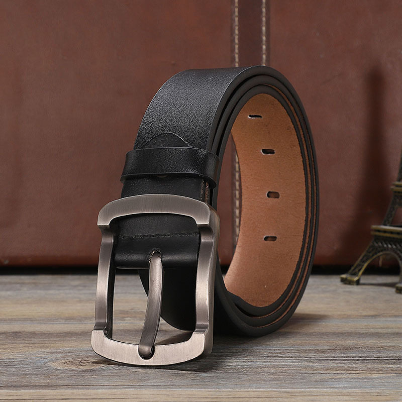 ブラック(カンガルー凹バックル)