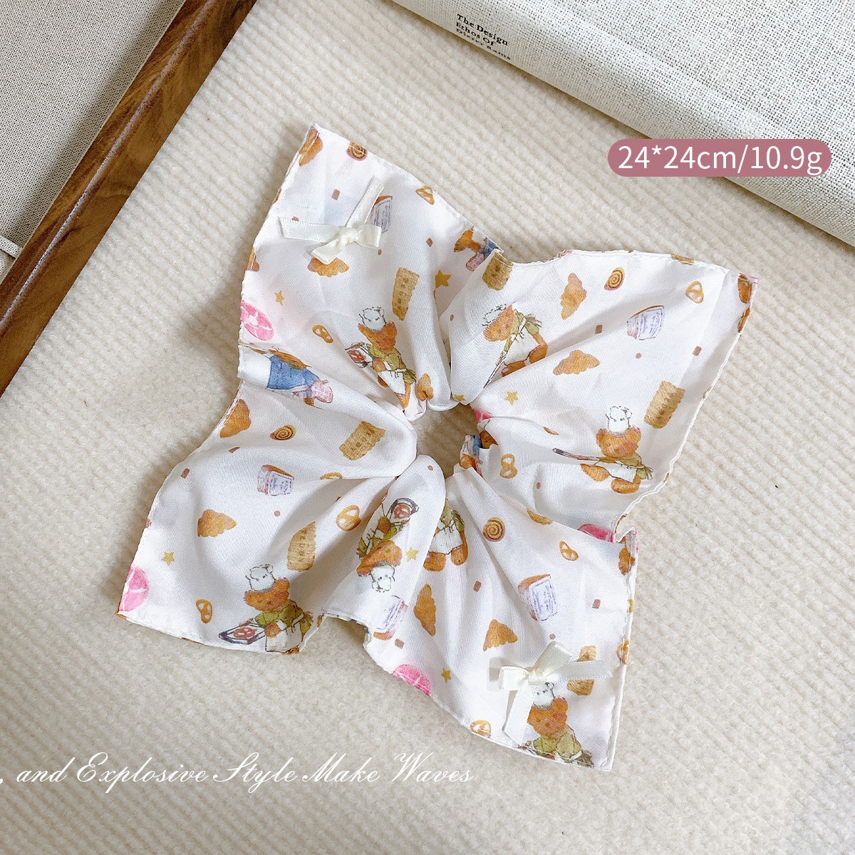 クマのハンカチ