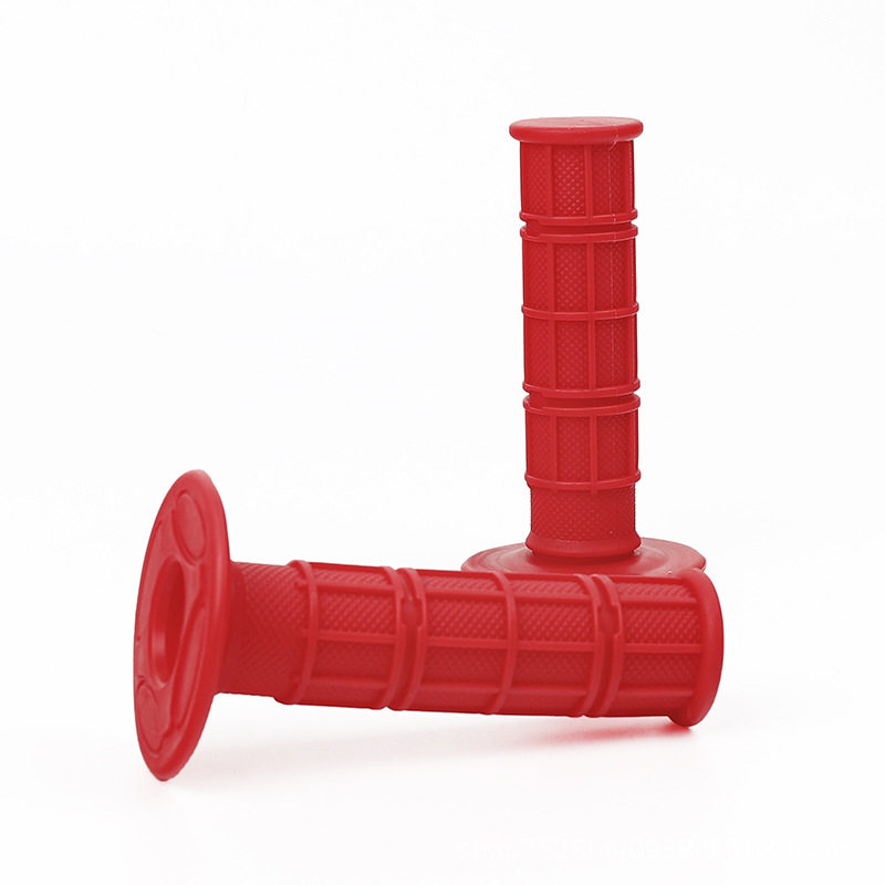 赤いハンドルカバー