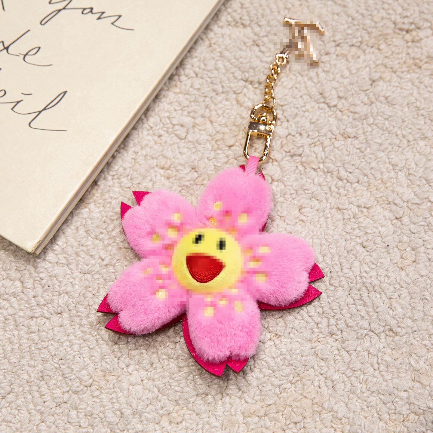 ピンクの桜ペンダント