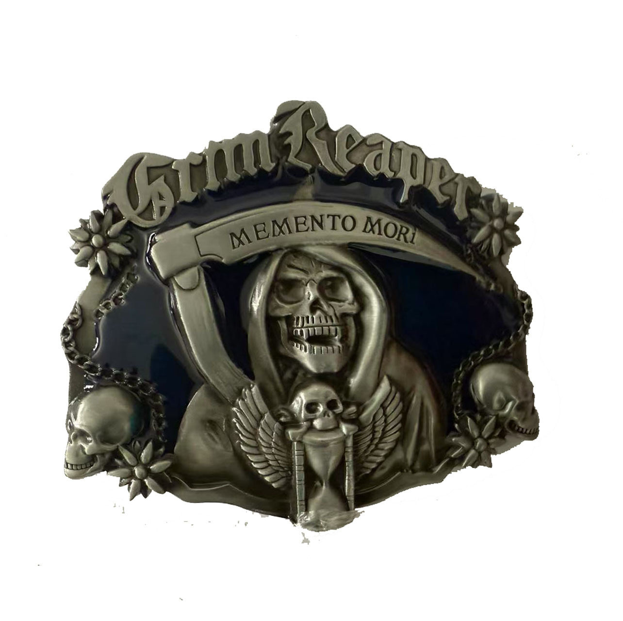 鎌スカルブルーオイル