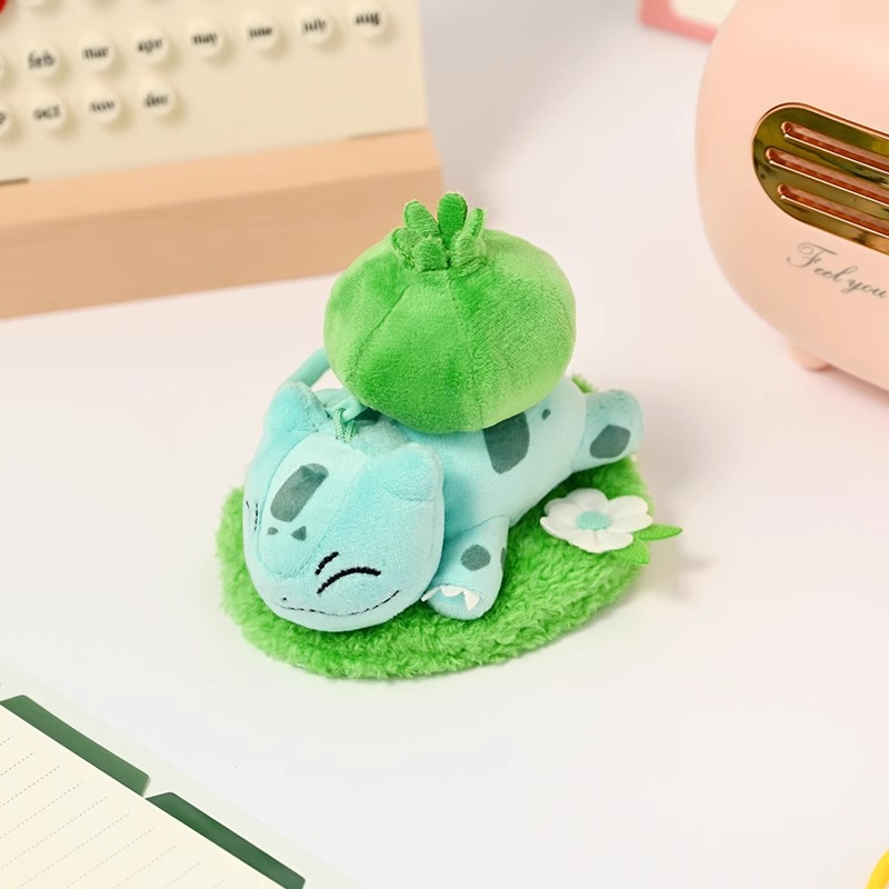 6.5CM フシギダネ風花草ぬいぐるみペンダント
