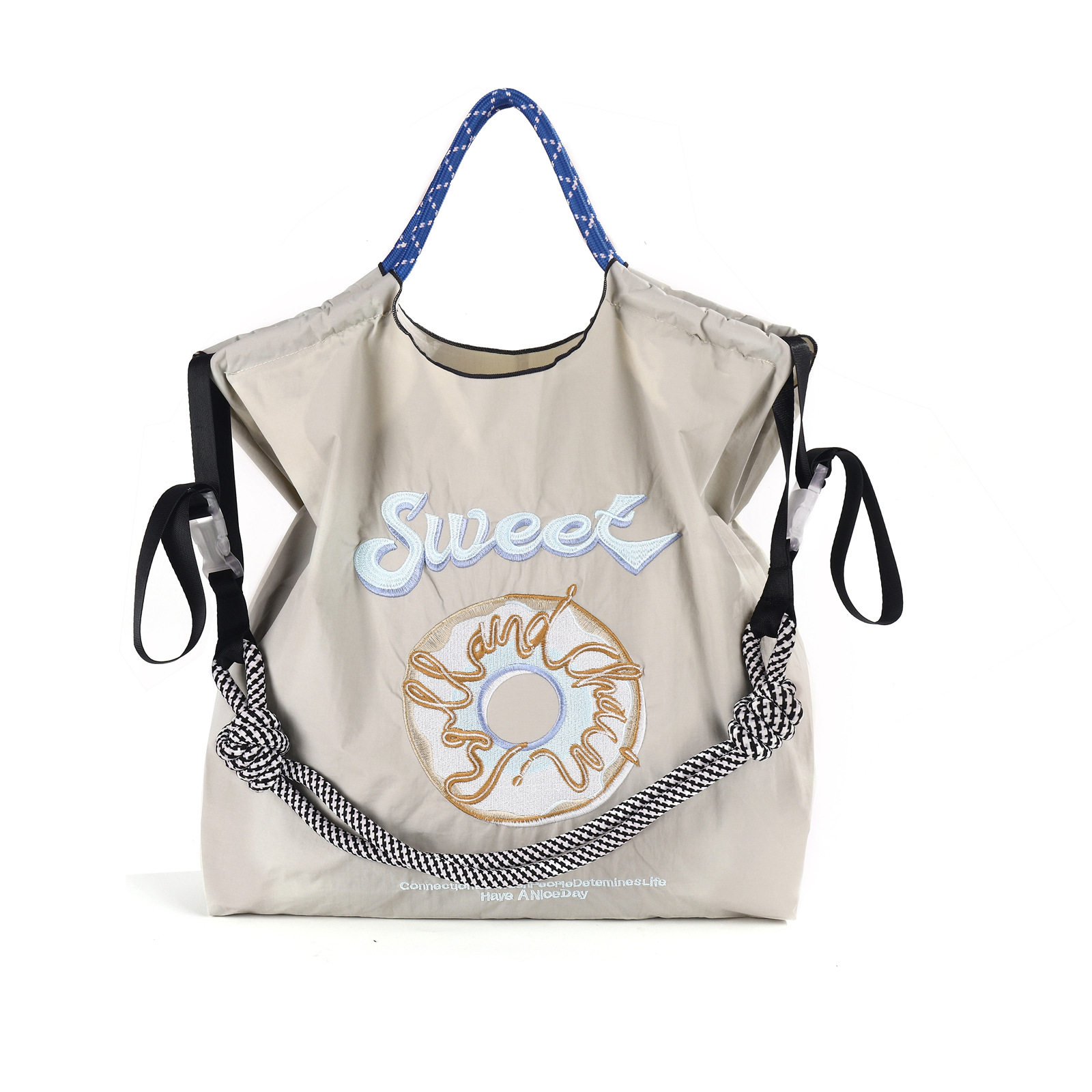 ライトグレーのドーナツ(ストラップレス)