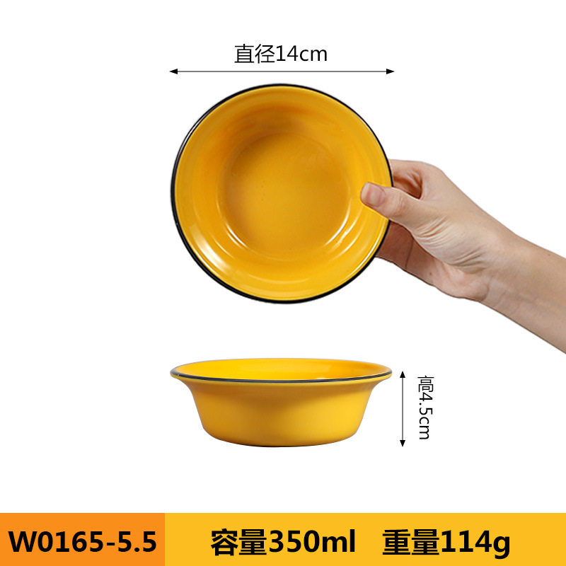 WO165-5.5エナメルボウル