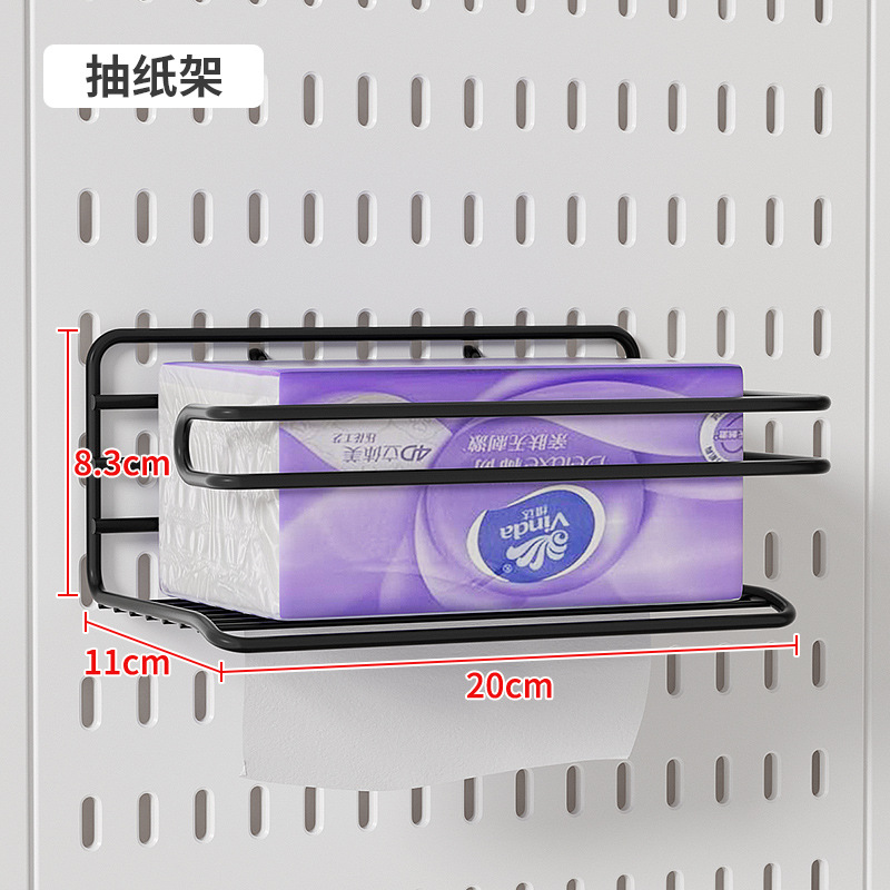 【ハンギングバスケット】アイアンティッシュバスケット ブラック