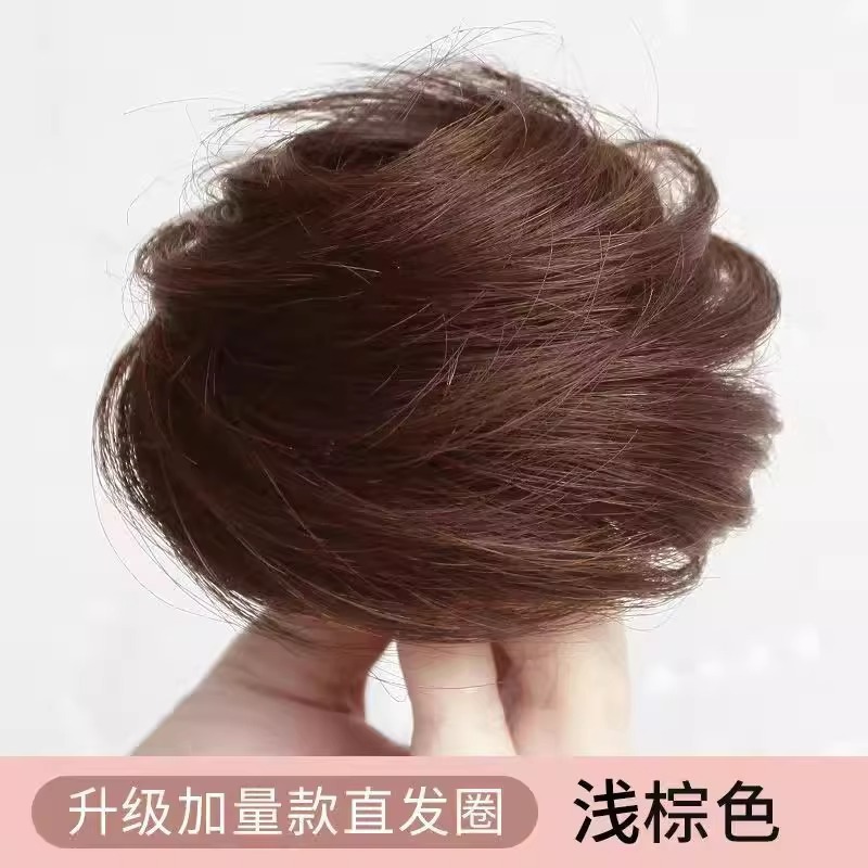 ゴムバンド縮毛矯正【ライトブラウン】