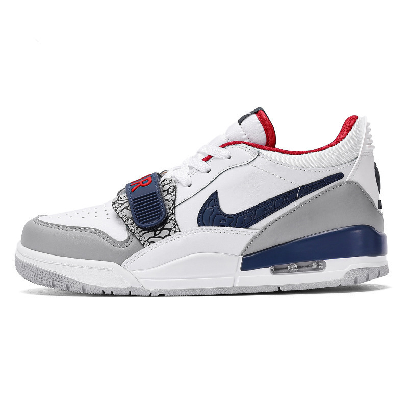 AJ312 ロートップ白と青