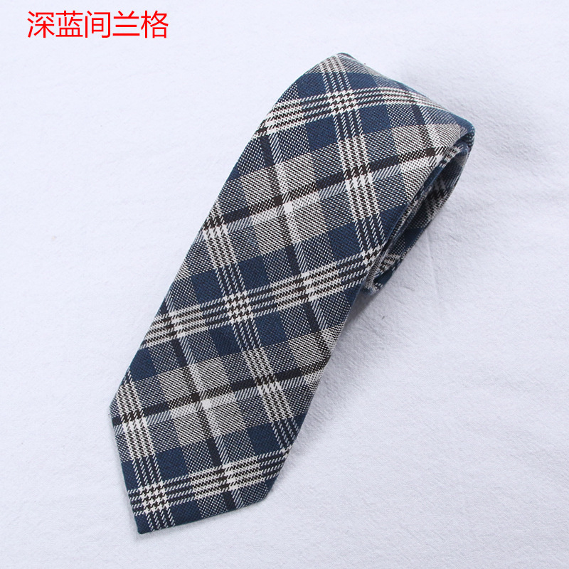 紺青間ランゲルネクタイ (d)