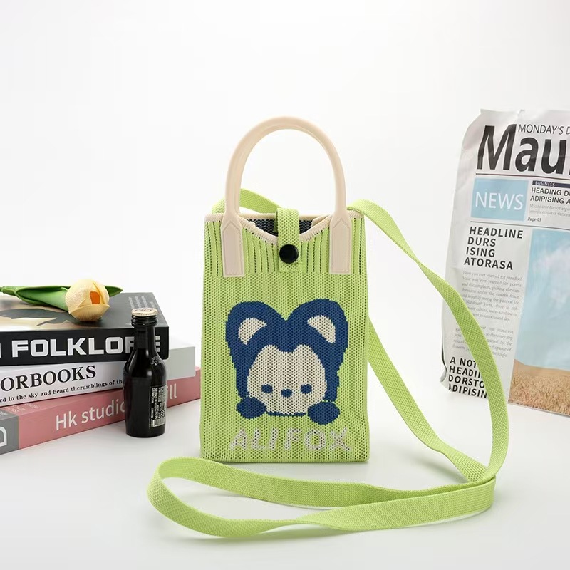 【シリコン+ショルダーストラップ】グリーンフォックス