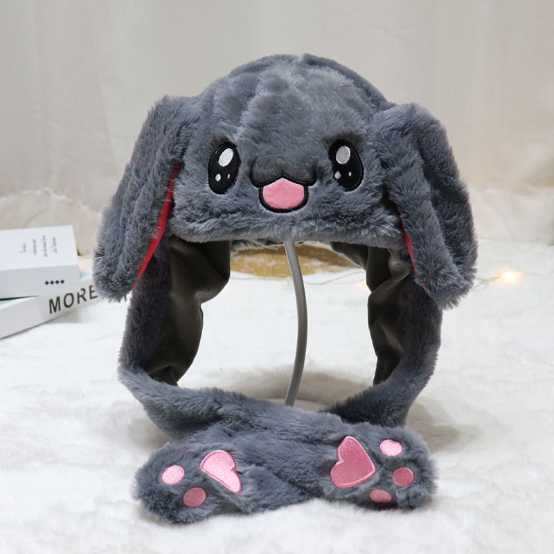 灰色のウサギ