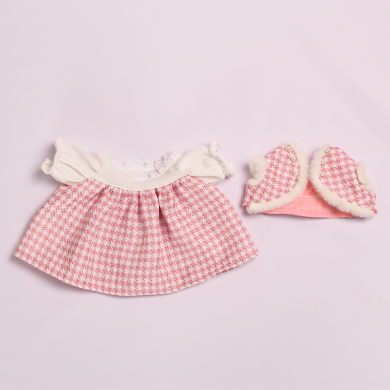 ピンクワンピースセット (人形なし)