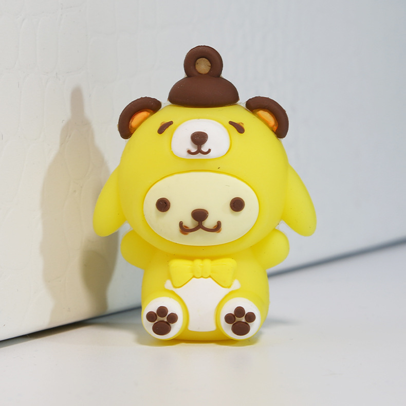 黄色いプリン犬