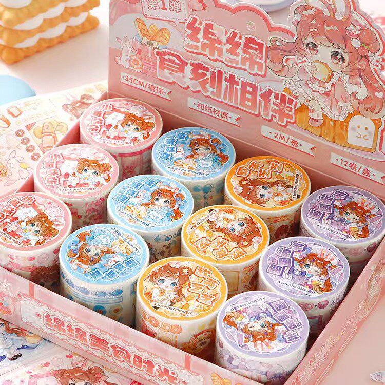 ミアンミアンの食べ物と混ぜた髪のシングルボリューム（12本入り）