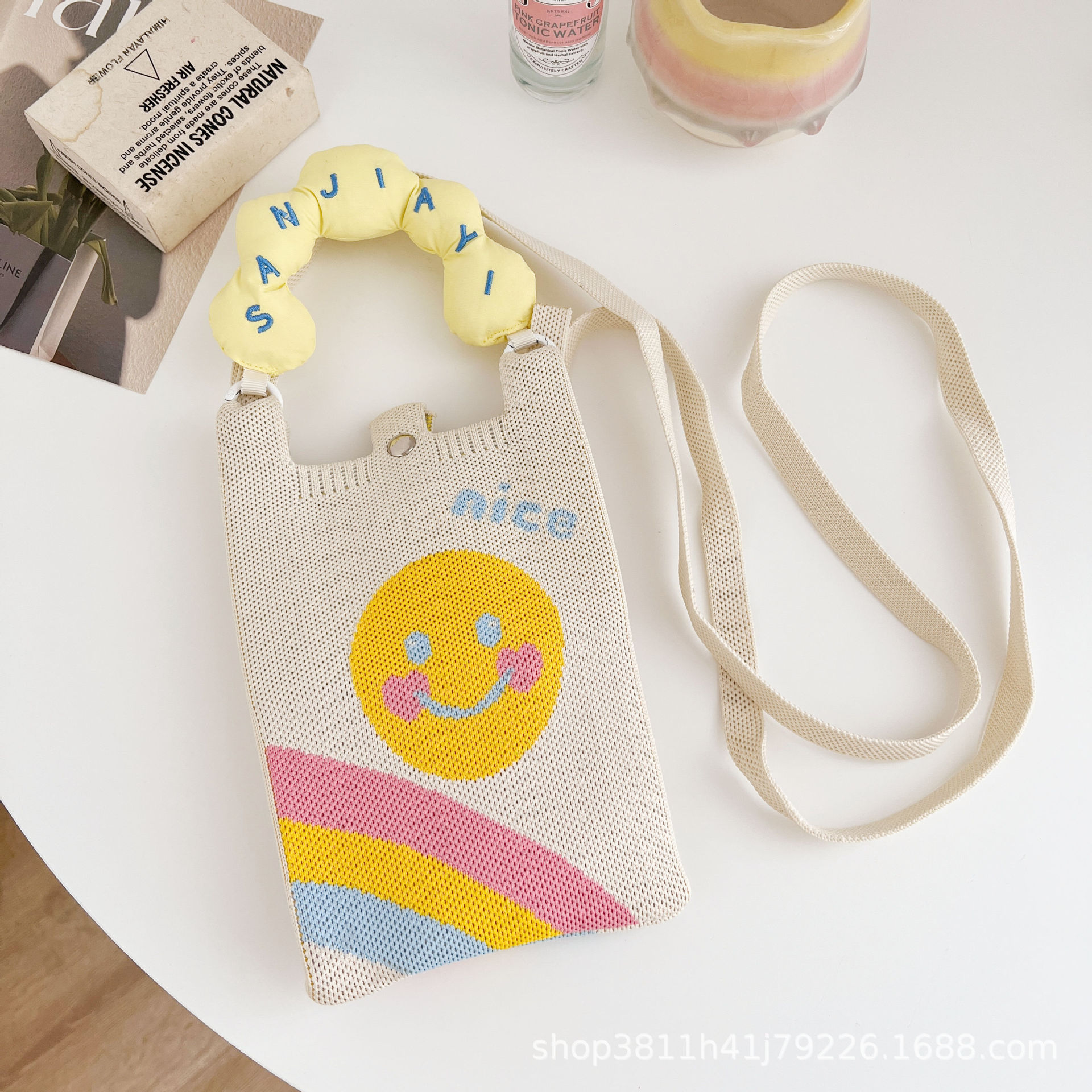 【ハンドル+ショルダーストラップ】素敵な笑顔