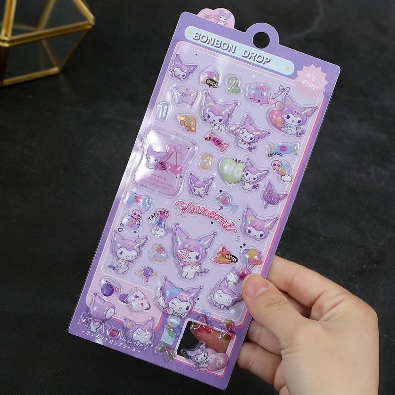 3Dエンボスステッカー【Culomi】/パック