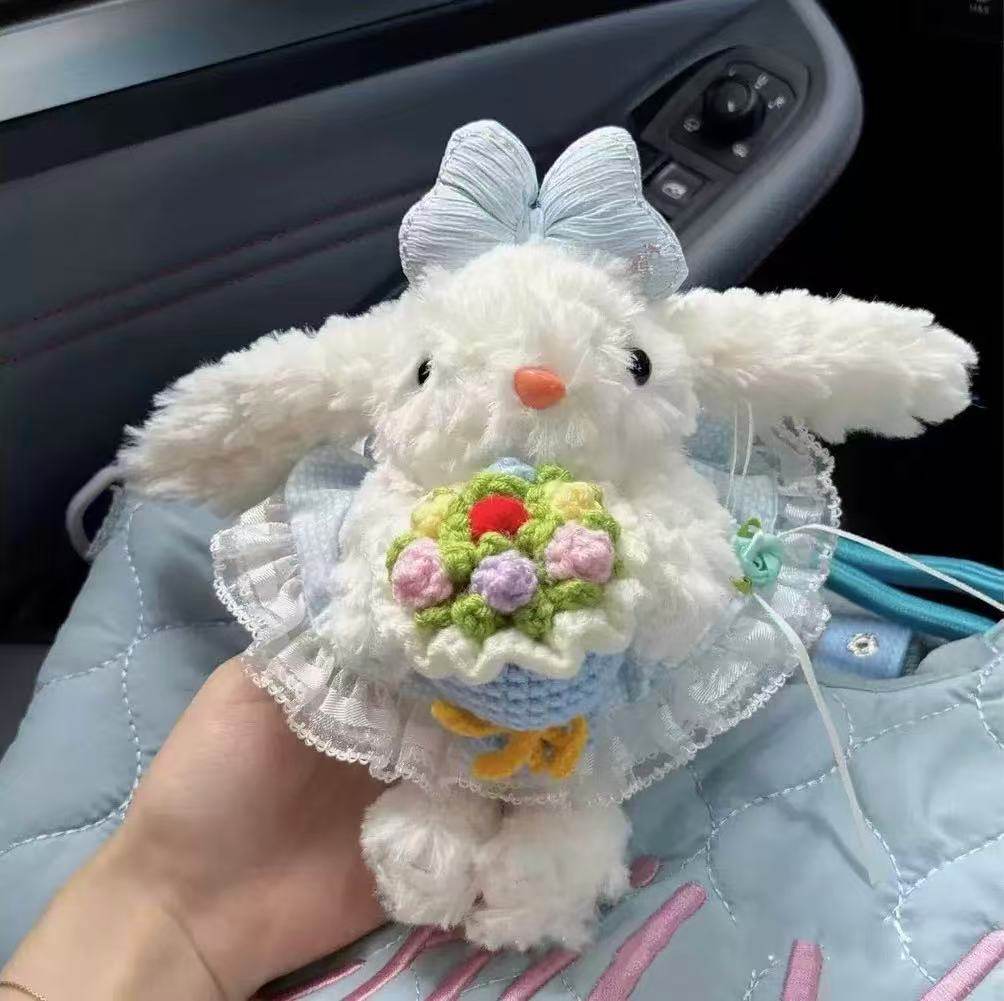 青い花束 - ハンドストラップ スタイル