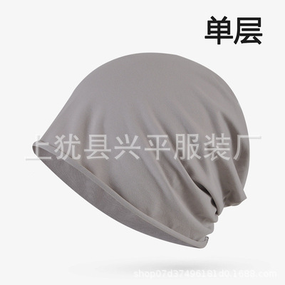 純綿単層-純灰色