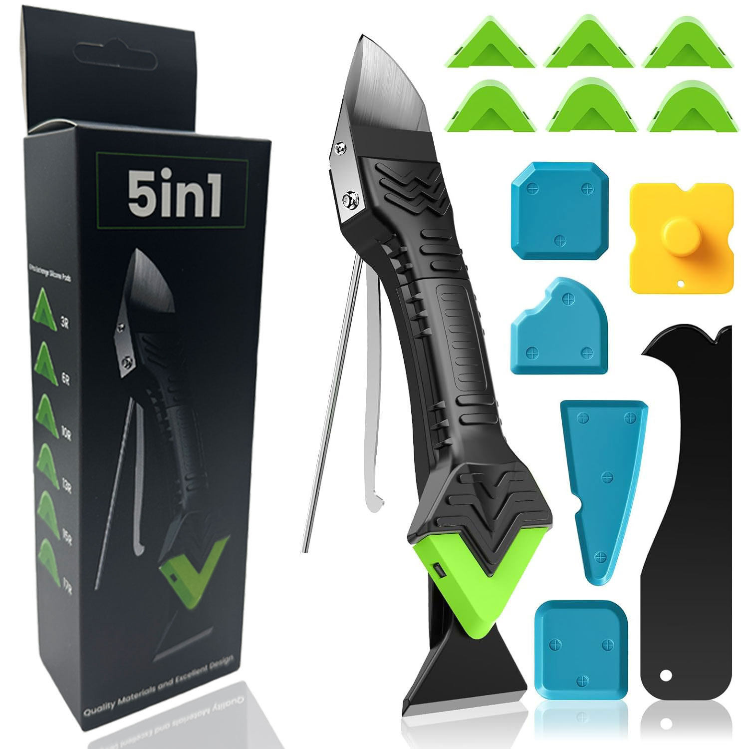 12個入りボックスセット[5-in-1+No.6スクレーパー+イエロースクレーパー]