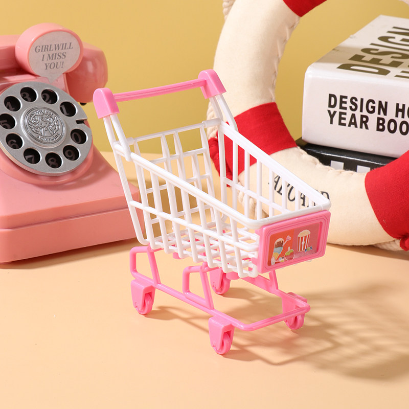 ショッピングカート 1 個 - ピンク