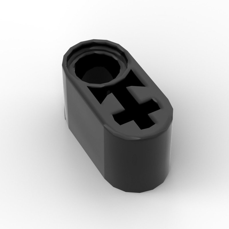 60483 1x2軸穴アーム (厚さ)