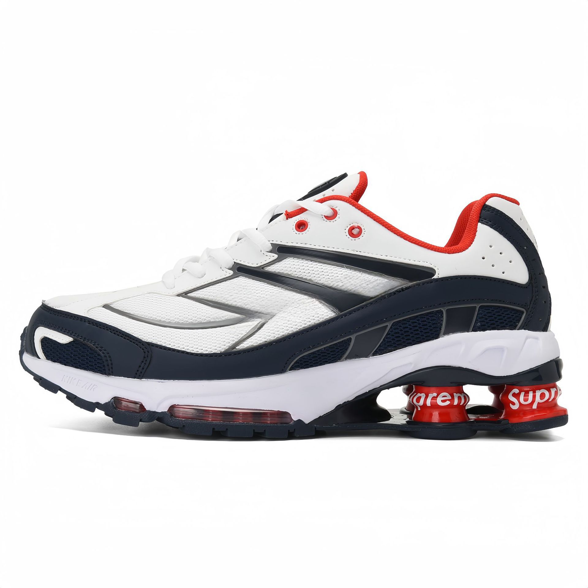 ライド 2--40-46 ホワイト ダークブルー レッド