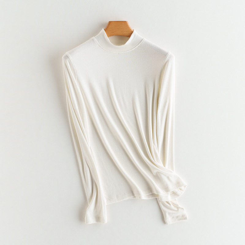 ハーフタートルネック ホワイト