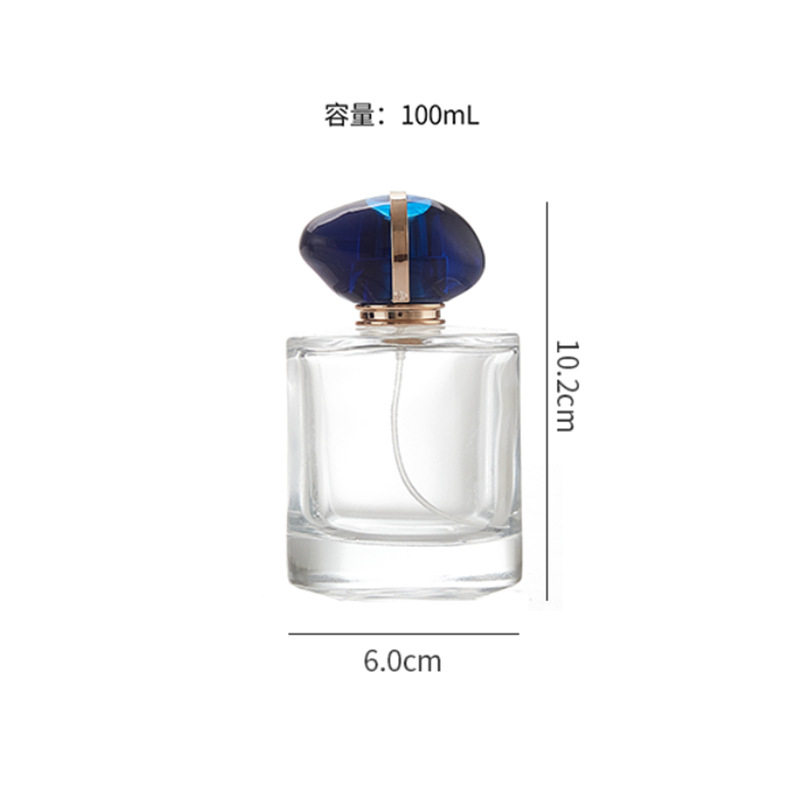 100ml;透明;ガラス