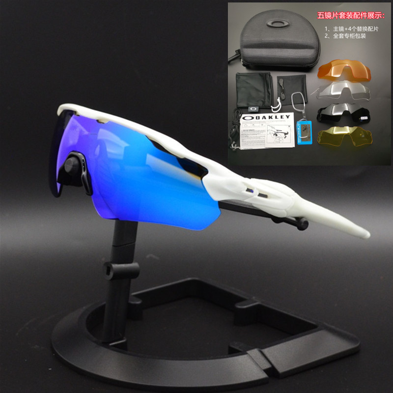 白枠ブルーレンズ 5枚セット